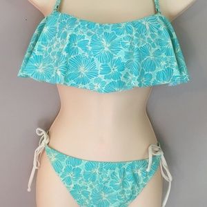 Xhilaration bandeau bikini with detachable strap